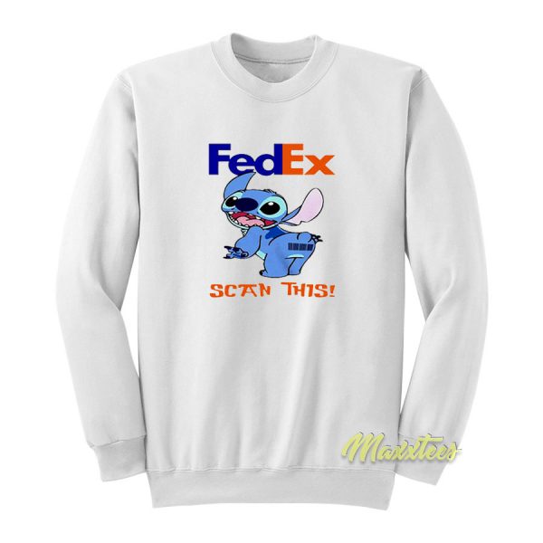 Stitch Fedex Scan This Sweatshirt