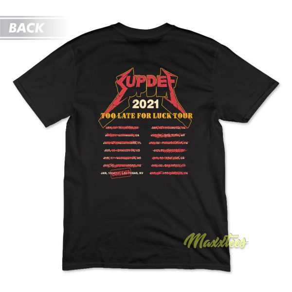 Suptallica Mega Tour T-Shirt