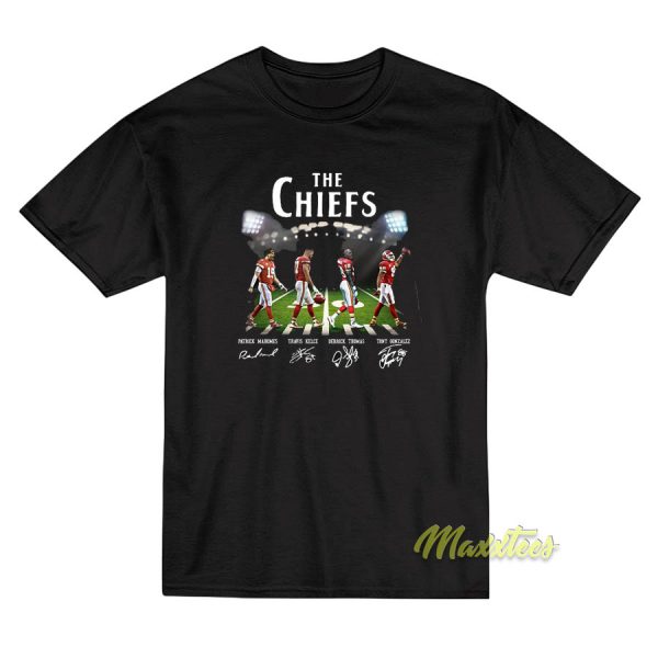 The Chiefs Abbey Road Patrick Mahomes T-Shirt