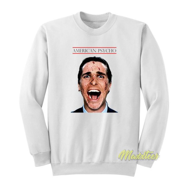 American Psycho Poster Sweatshirt
