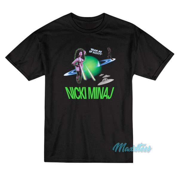 Nicki Minaj Beam Me Up Scotty T-Shirt
