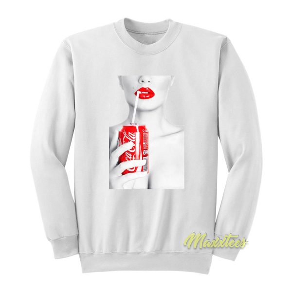 Denia Agalianu Coke Sexy Sweatshirt