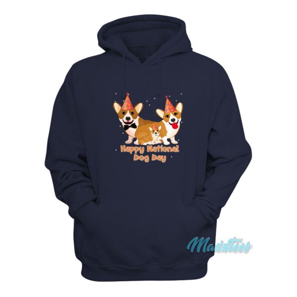 Happy National Dog Day Hoodie