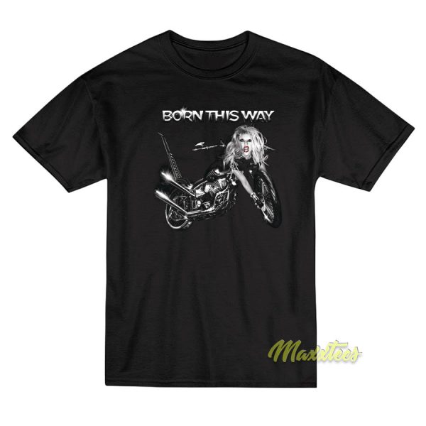 Lady Gaga Born This Way Album T-Shirt