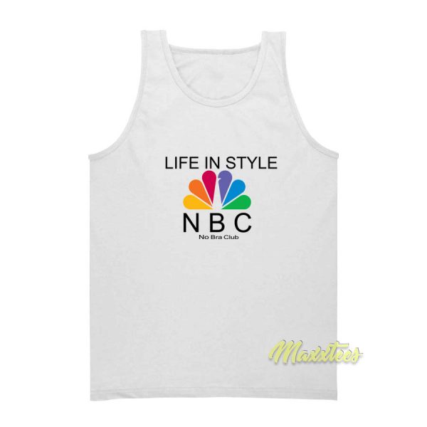 Life In Style No Bra Club NBC Tank Top