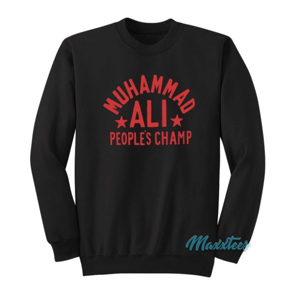 Muhammad Ali People's Champ Sweatshirt