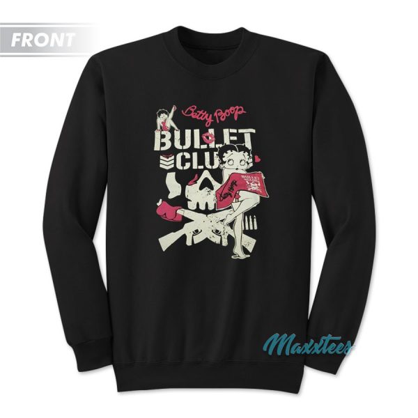 Njpw Bullet Club x Betty Boop Sweatshirt