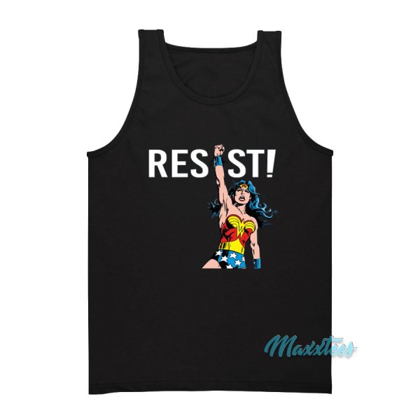 Resist Wonder Woman Tank Top