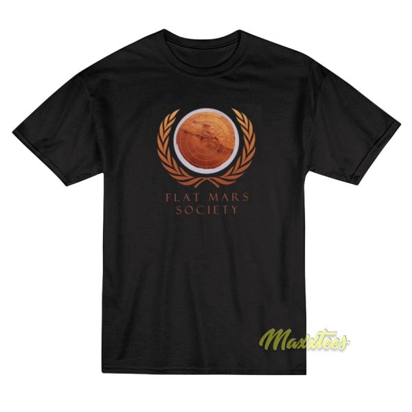 Flat Mars Society Unisex T-Shirt