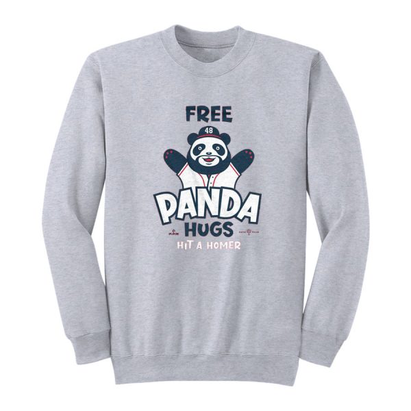 Free Panda Hugs With A Homer Sweatshirt