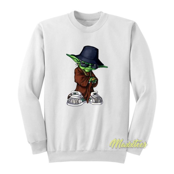 Hip Hop Baby Yoda Sweatshirt