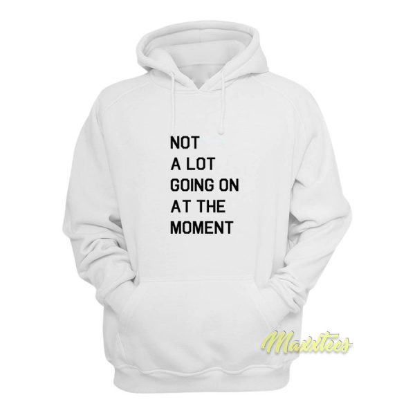 Not A Lot Going On At The Moment Hoodie