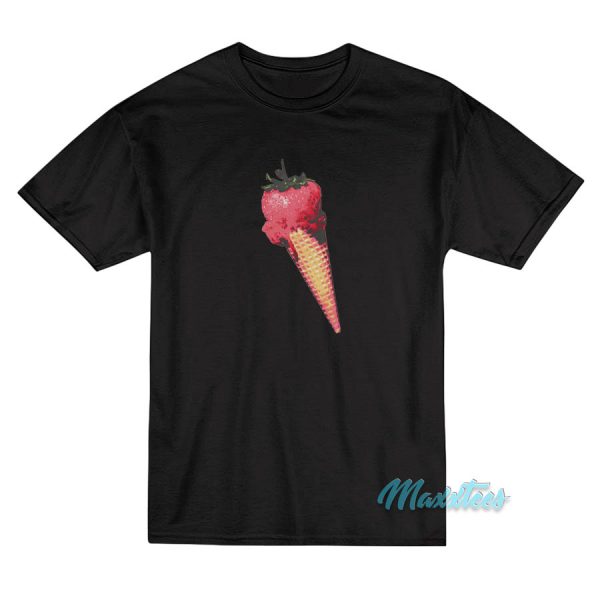 Olivia Rodrigo Strawberry Ice Cream T-Shirt
