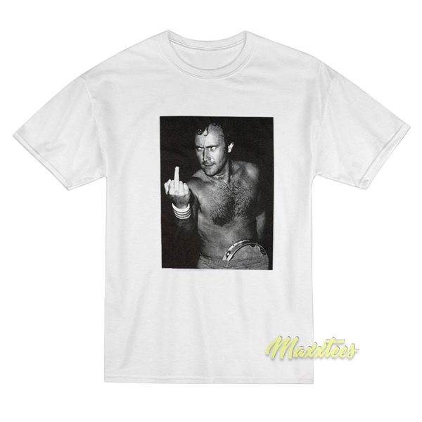 Phil Collins White T-Shirt