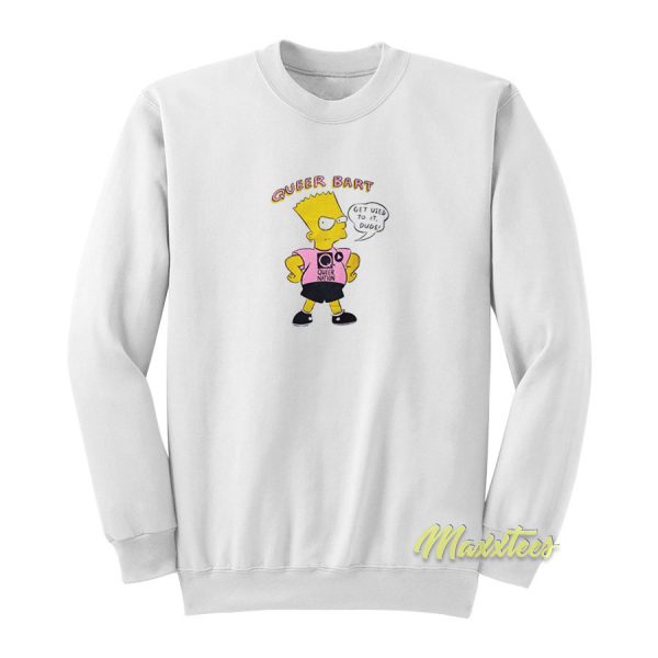 Queer Bart Simpson Sweatshirt