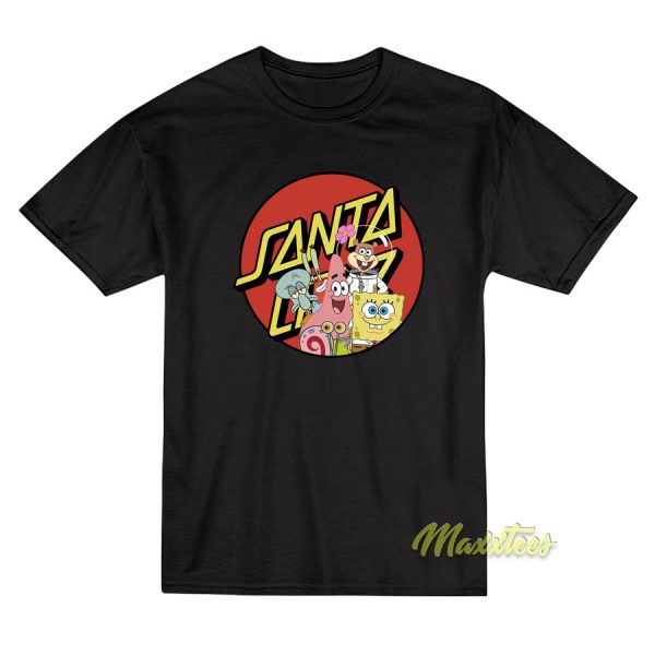 Santa Cruz X Spongebob T-Shirt