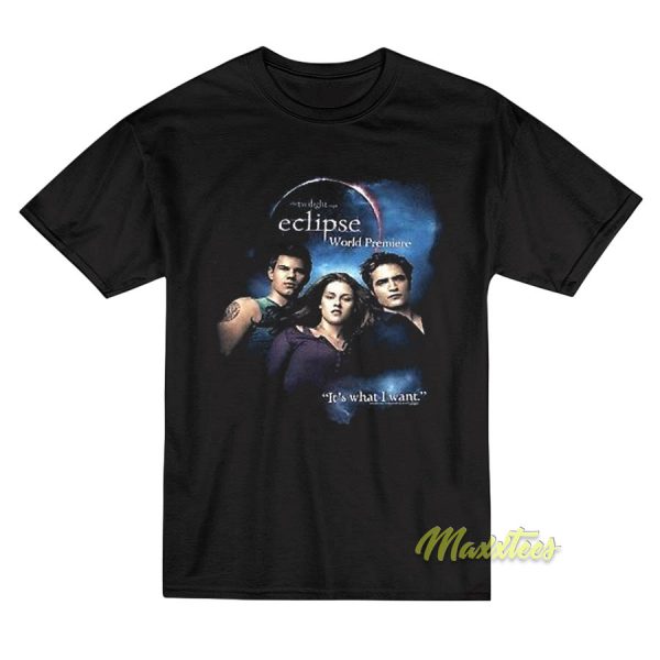 Twilight Saga Eclipse World Premiere T-Shirt