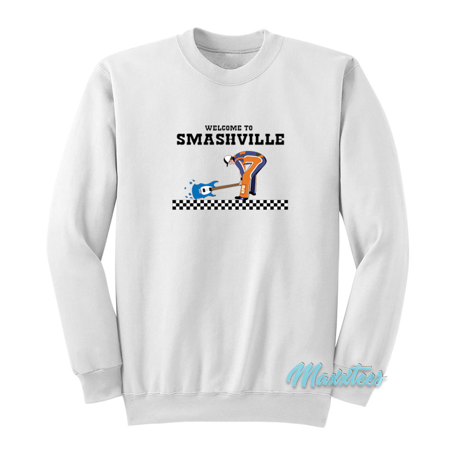 Welcome To Smashville Guitar T-Shirt 