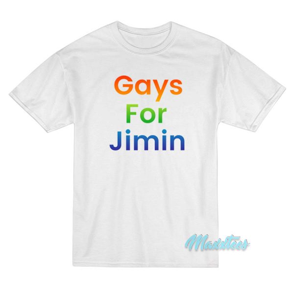 BTS Gays For Jimin T-Shirt
