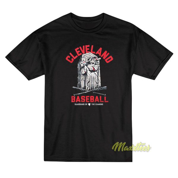 Cleveland Baseball Guardians The Diamond T-Shirt