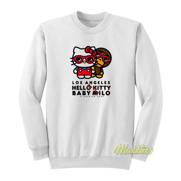 Hello Kitty and Baby Milo Los Angeles Sweatshirt
