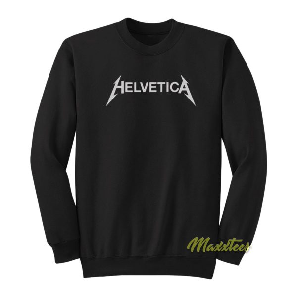 Helvetica Sweatshirt