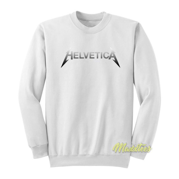 Helvetica Sweatshirt