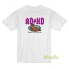 AD HD Highway To Hey Look A Squirrel Garfield T-Shirt