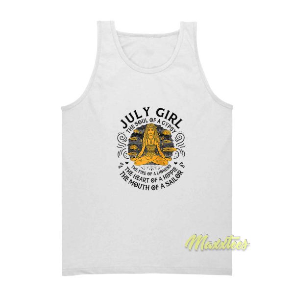 July Girl The Soul Of A Gypsy Tank Top