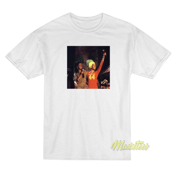 Lauryn Hill Erykah Badu On Stage Together T-Shirt
