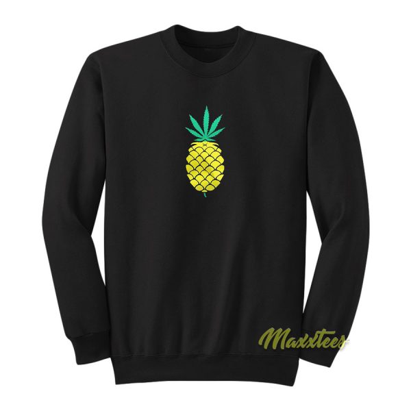 Pineapple Marijuana Sweatshirt