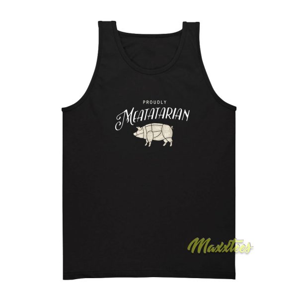 Proudly Meatatarian Tank Top