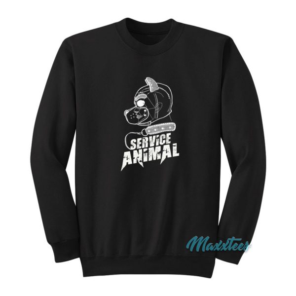 Service Animal Dog Sweatshirt