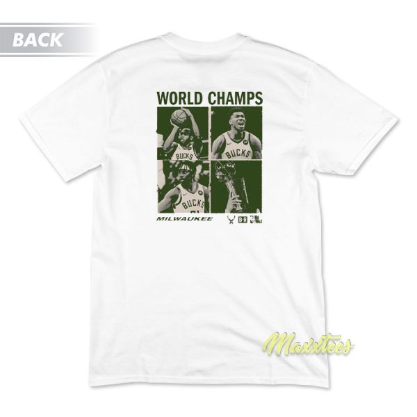 The Bucks World Champs 2021 T-Shirt