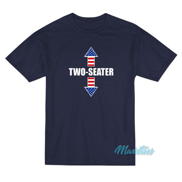 Two-Seater Usa Flag Arrows T-Shirt