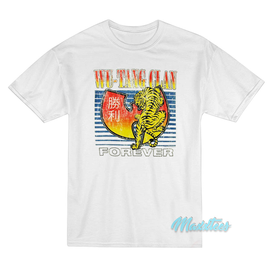Wu Tang Clan Tiger Japan Forever T-Shirt - Maxxtees.com