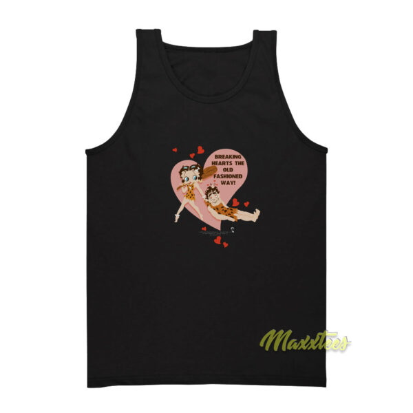 Breaking Hearts The Old Fashioned Betty Boop Tank Top