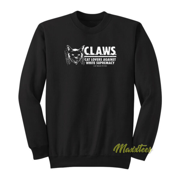 Cat Magic Punks Claws Cat Lovers Sweatshirt