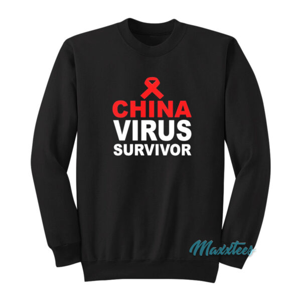 China Virus Survivor Sweatshirt
