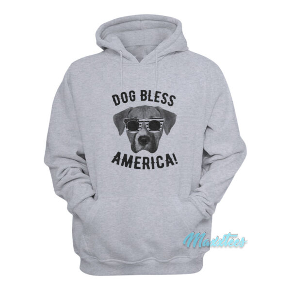 Dog Bless America Hoodie