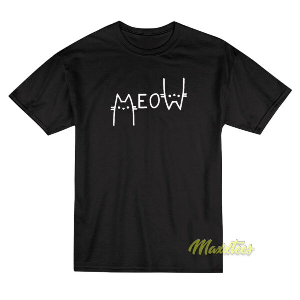 Funny Cat Meow T-Shirt