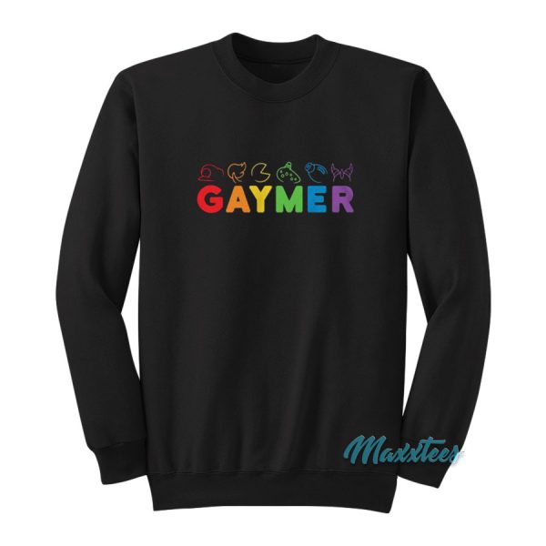 Gaymer Gay Gamer Pride Sweatshirt