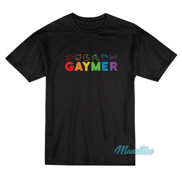 Gaymer Gay Gamer Pride T-Shirt