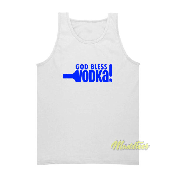 God Bless Vodka Unisex Tank Top