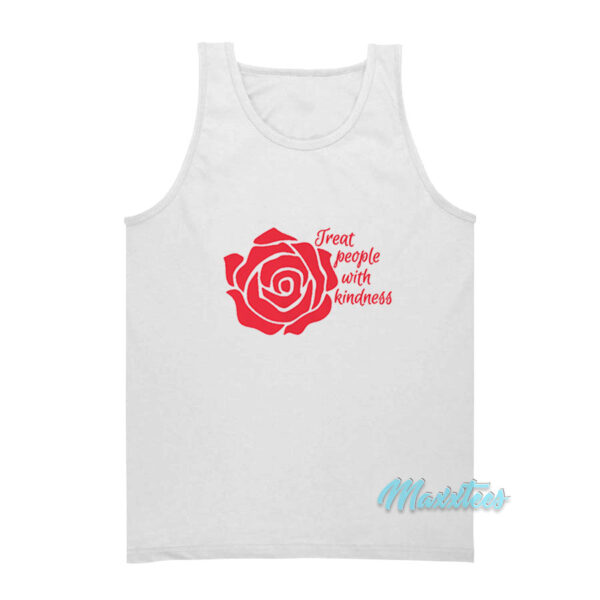 Harry Styles Treat People With Kindness Rose Tank Top