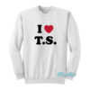 I Heart T.S Tom Hiddleston Sweatshirt