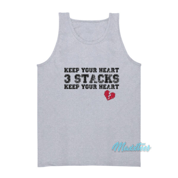 Keep Your Heart 3 Stacks Tank Top
