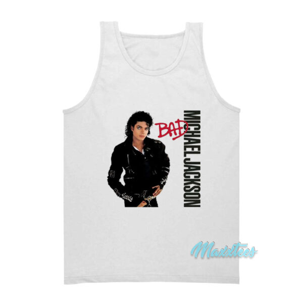 Michael Jackson Bad Tank Top