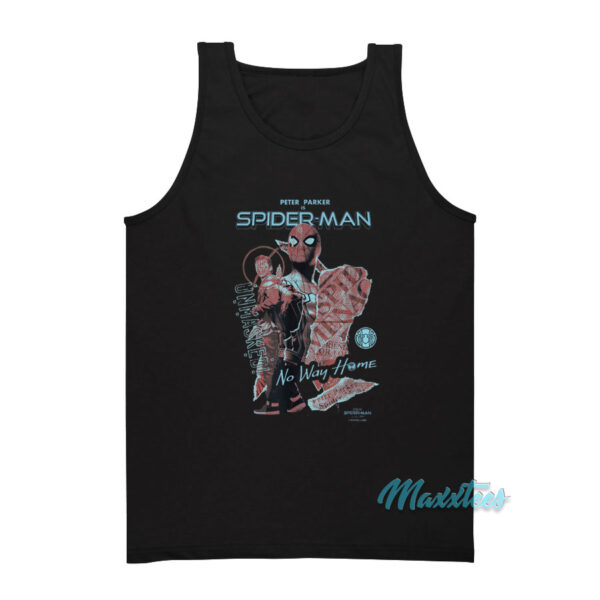 Peter Parker Is Spider-Man No Way Home Tank Top