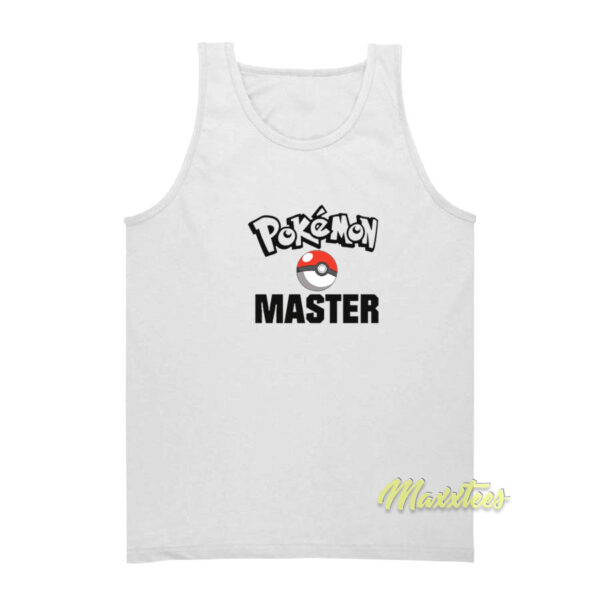 Pokemon Master Logo Tank Top